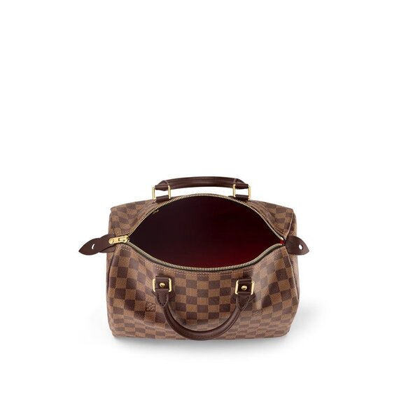 Louis Vuitton Damier Ebene canvas, the Speedy 30 - Picture 6 of 10